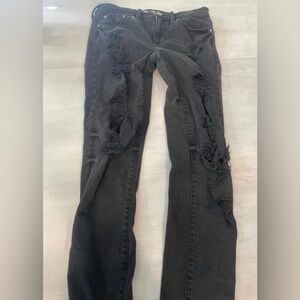 Pacsun Men’s Ripped Stacked Skinny Jeans 28x30
